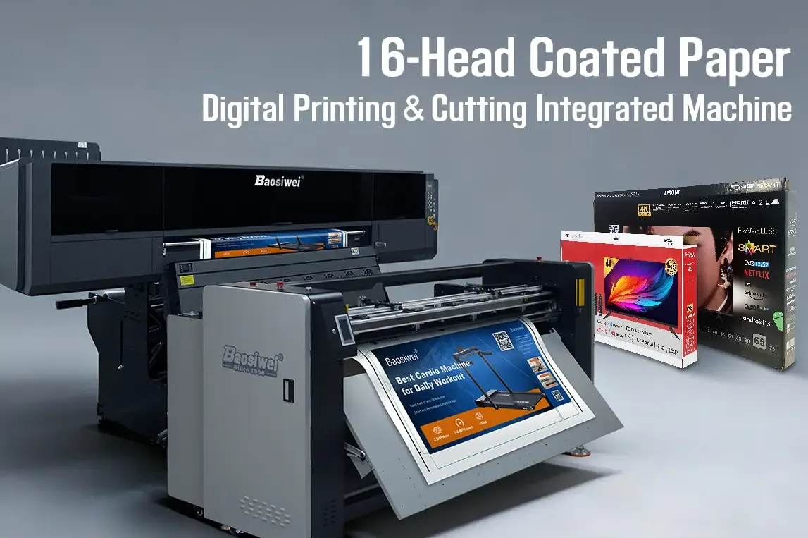 16-head coated paper digital printing and cutting all-in-one machine overview for industrial performance and full configuration analysis