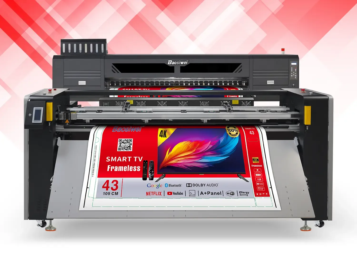 Coated Paper digital Printers for Packaging and color box | Baosiwei ...