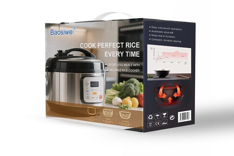 Hộp carton có hình ảnh trái cây sống động được in trực tiếp bằng dung dịch giấy tráng phủ của Baosiwei.