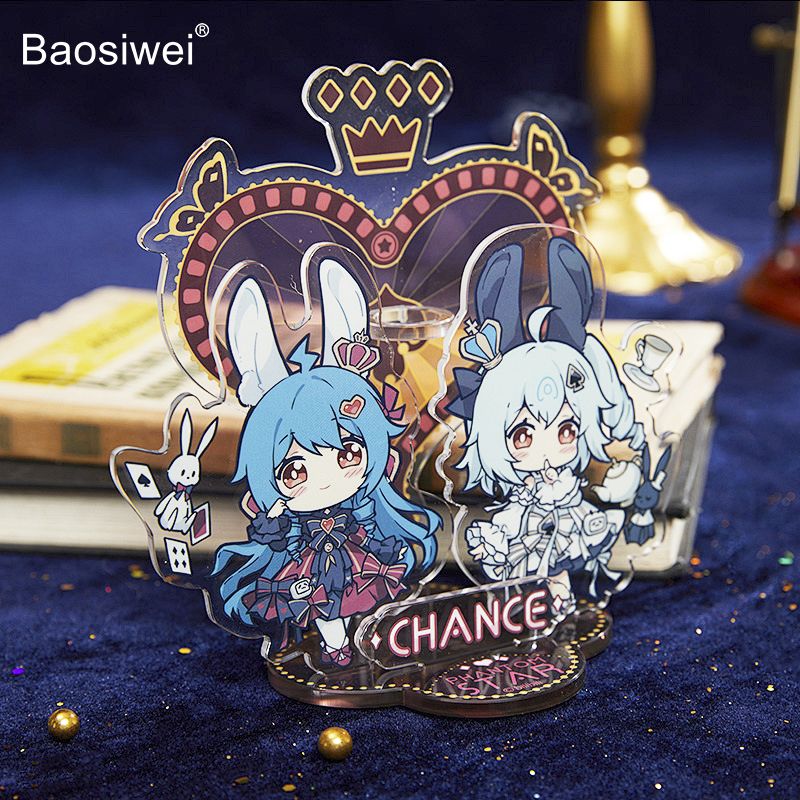 Acrylic Anime Stand Printed with Baosiwei Visual Positioning UV Flatbed Printer