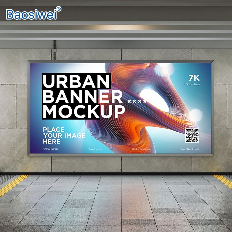 Baosiwei Eco-Solvent Hybrid Printer – Large Format Outdoor Banner Printing with Vivid Colors and High Durability