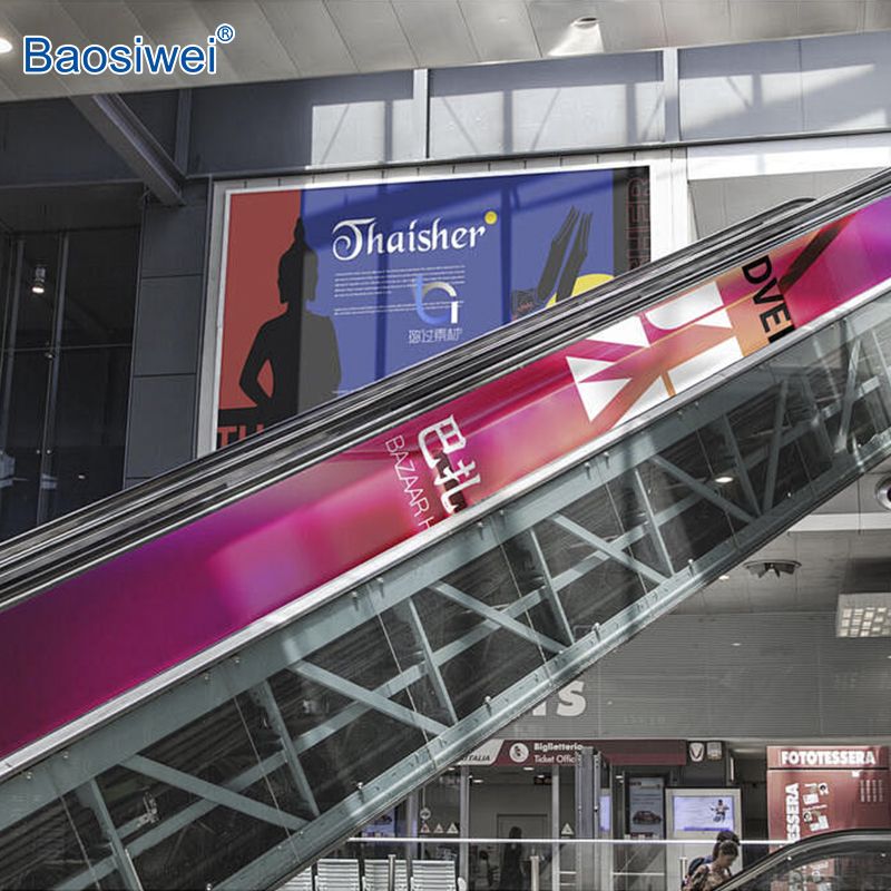 Baosiwei 1.8m Eco-Solvent Printer producing high-definition indoor advertisements with rich color accuracy. Ideal for mall displays, posters, and event signage, offering smooth gradients and professional-grade output