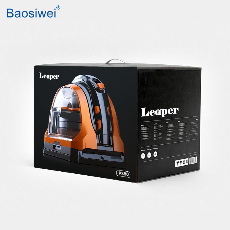 Electronic appliance packaging box with fine details and rich colors printed using Baosiwei digital printer