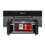 Baosiwei 1.9m Blueback Paper Poster Printer front view, showcasing high-speed, wide-format industrial poster printing structure.