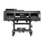 Front view of Baosiwei 80cm UV hybrid printer, ideal for high-precision printing on leather and garment accessories
