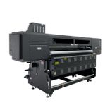 Baosiwei 1.9m digital printer connected with external dryer, ideal for efficient drying and large-scale production