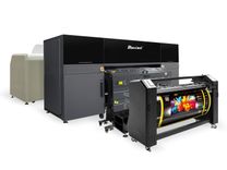 Front-facing view of Baosiwei printer in operation, showcasing high-resolution output with vivid colors and smooth gradients