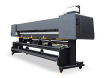 Rear view of JW-3204 printer featuring heavy-duty roll-to-roll system