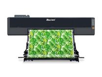 Front view of Baosiwei 16-Head High-Speed Dye Sublimation Printer showcasing upgraded industrial design with dual-row powerful drying system.