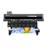 Baosiwei 1.8m 4-Color Eco-Solvent Printer front view, featuring 4 i3200-E1/A1 printheads for stable and high-speed production