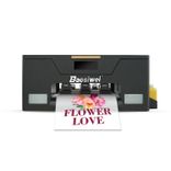 Baosiwei desktop A3 DTF printer front view, designed for high-quality customized T-shirt printing with vibrant color output
