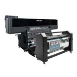 Angled view of the Baosiwei 1.9m digital printer for carton box printing